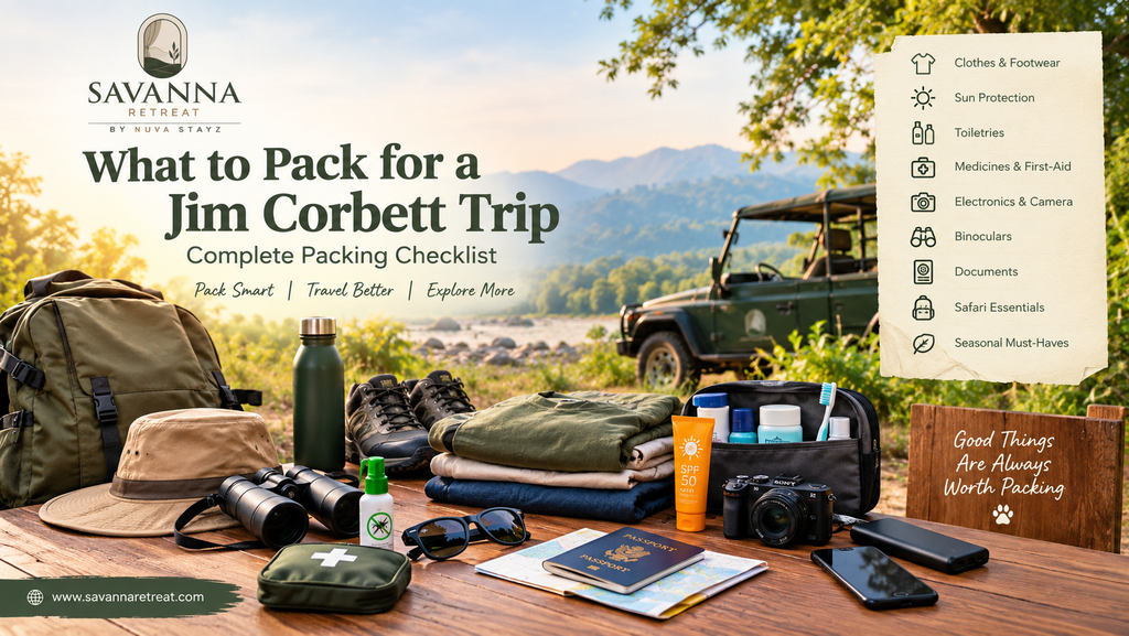 What to Pack for a Jim Corbett Trip: Complete Packing Checklist